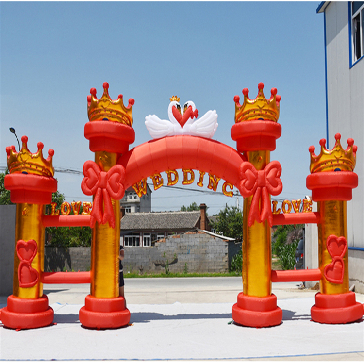 甘孜节日大型充气拱门